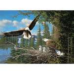 Nesting Eagles 1000 piece Puzzle