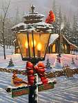 Christmas Perch - puzzle