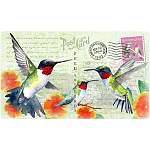 Hummingbird Postcard Cutting Board