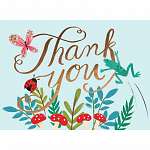 Forest Friends Embellished Thank You Notes - Book