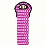 Preppy Neoprene Wine Bottle Tote