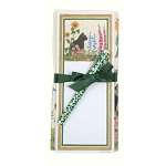 New Cat Flour Sack Towel and Magnetic Note Pad Set