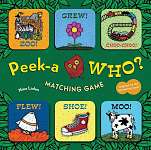 Peek-a-Who Matching Game - Book