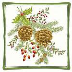 Holiday Pinecones Spiced Hot Pad