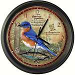Bluebird Wall Clock