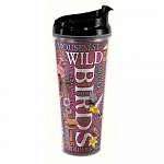 Wild Birds Word Design Tall Tumbler 24oz