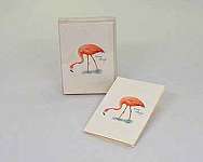 Flamingo Notecard Assortment 4 each of 2 styles