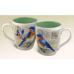 Bluebird Postcard Coffee Mug