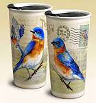 Postcard Ceramic Travel Mug