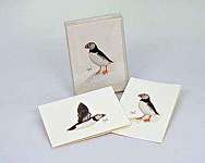 Puffin Notecard Assortment 4 each of 2 styles