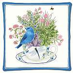 Blue Bunting Spiced Hot Pad