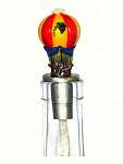 Hot Air Balloon Pewter Winelight Painted