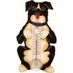Begging Mutt Small Window Thermometer