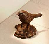 Cast Iron Bird Door Stopper
