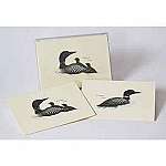 Loon Notecard Assortment 4 each of 2 styles