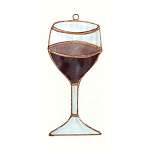 Wine Glass Suncatcher