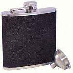 AF6 Glitter Black Stainless Steel Flask