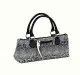 Wine Clutch - BlueGreen Burmese