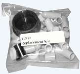 Pack of 18 Sleeves, 9 each Tips, Washers, and Pins