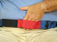 Resident Release Nylon Belt With Hook and Loop