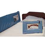 Vinyl Bed Rail Pads with Windows
