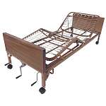 Multi Height Manual Hospital Bed - With Full...