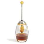 Honey Jar with Silicone Dipper