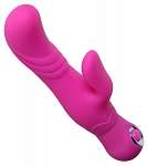 Clitty Bitty 3 Speed Silicone Dual Pleasure Vibe