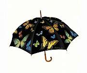 Multi Butterfly Umbrella Cane Auto Open