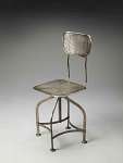 Butler Industrial Chic Metalworks Swivel Chair
