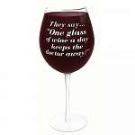 World's Largest Wine Glass