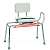 Padded Sliding Transfer Bench with Swivel