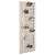 White Resin 36 Pair Shoe Rack