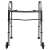 Guardian Easy Care Folding Walker with 5" Fixed Wheels