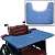 Soft-Top Wheelchair Tray