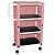 MAUVE - 3 SHELVES - SOLID VINYL