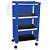 ROYAL BLUE - 3 SHELVES - SOLID VINYL