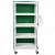 FOREST GREEN - 4 SHELVES - SOLID VINYL