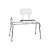 Sliding Transfer Bench with Cut Out Seat
