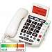 ClearSounds CSC600 UltraClear White Amplified Speakerphone