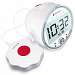Alarm Clock Visit with LED Flashing Lights & Built-in Receiver