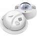 BRK Electronics CO5120BN Hard Wired T4 Carbon Monoxide Alarm & SL177 Strobe