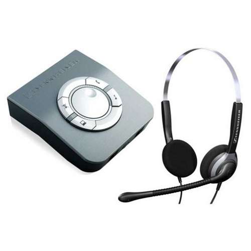 SH250 Over-the-Head Binaural Office Telephone Headset with Amplifier