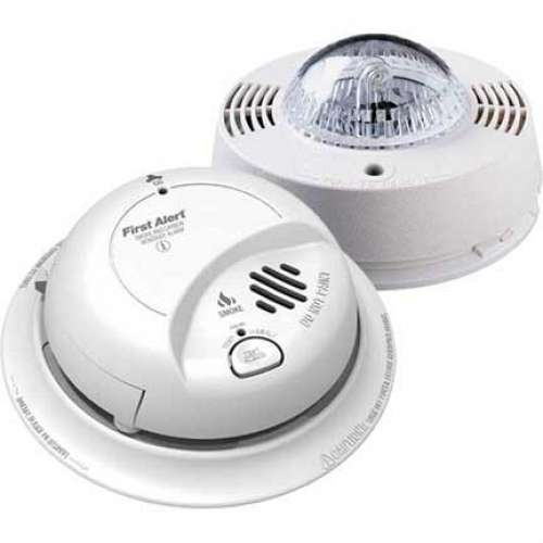 BRK Electronics SC9120B Hard Wired T3 SmokeT4 Carbon Monoxide Alarm with SL177 Strobe