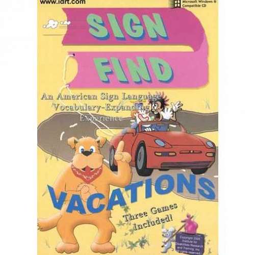 Sign Find Vacations CD-ROM