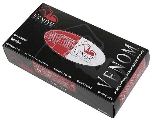 Venom Non-Sterile Powder-Free Nitrile Exam Gloves