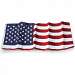 Polyester Embroidered American Flag