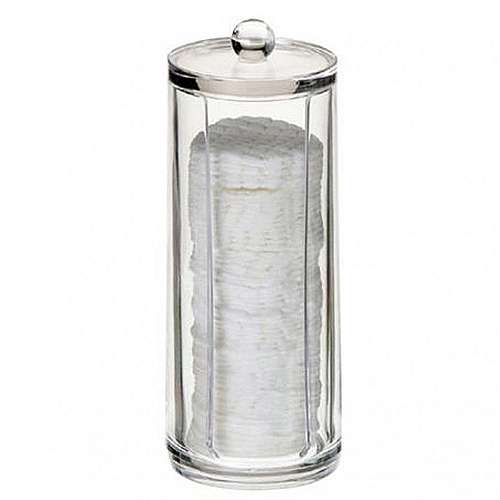 Cylindrical Cotton Pad Holder