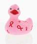 Pink Ribbon Rubber Duck