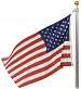 Homesteader In-Ground Flagpole Set